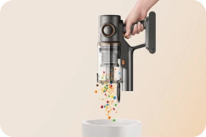 One-Touch Staubauswurf